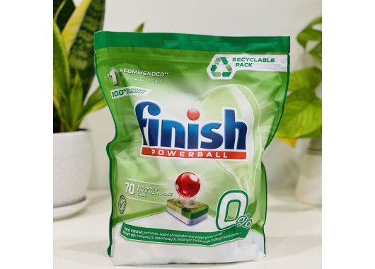 Viên rửa bát FINISH Powerball Eco 0% - 70 viên