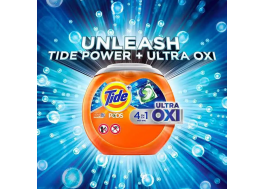 Viên giặt Tide Pods Plus Ultra Oxi 4-in-1 hộp 104 Viên