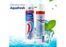 Kem đánh răng Aquafresh Fresh&minty made in U.K