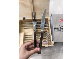 Bộ 12 dao dĩa ZWILLING STEAK có hộp gỗ
