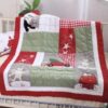 Chăn lẻ quilt mẫu noel