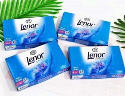 Giấy thơm quần áo Lenor của Đức