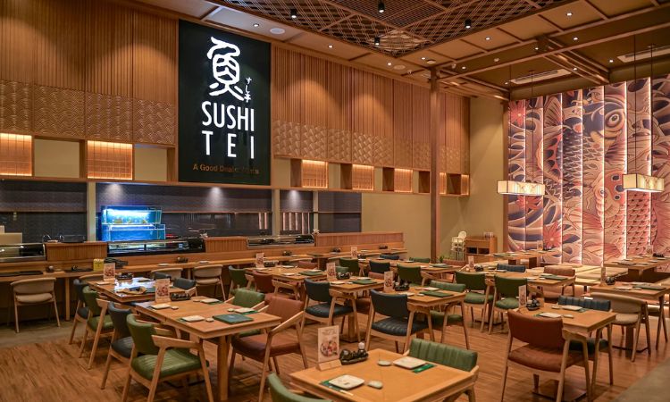 Không gian nhà hàng Sushi TEI Vietnam